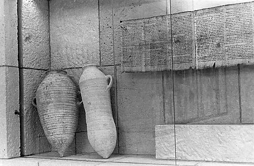 Ancient Wine Jars and Isaiah Scroll Copy