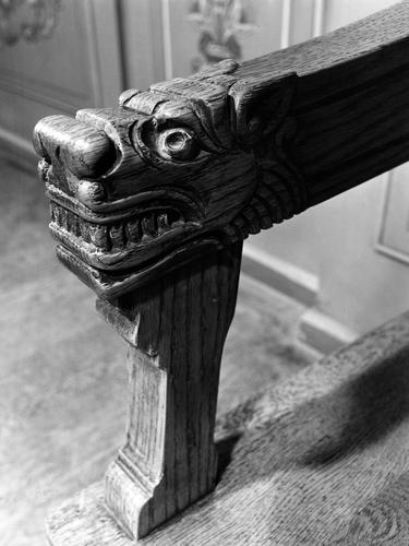 Norwegian Classroom Chair Detail