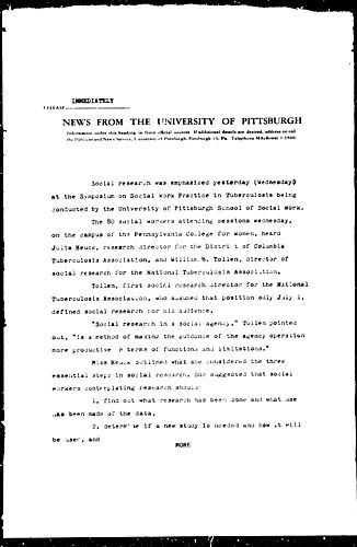 [80 Social Workers Attend Pitt Symposium]