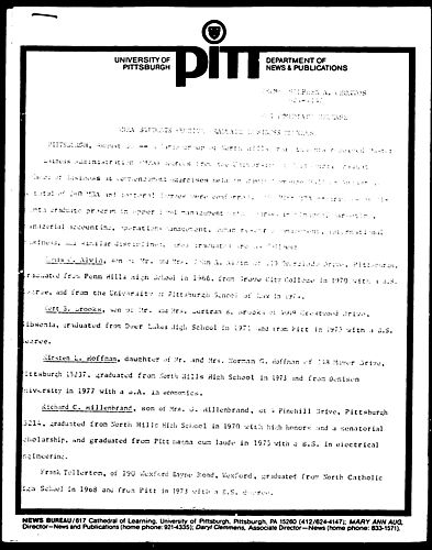 Area Students Receive Graduate Business Degrees