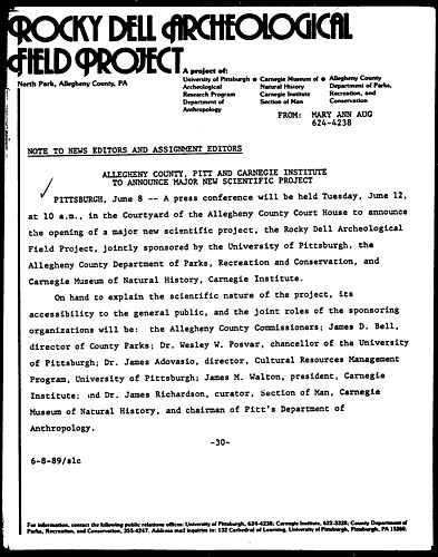 Allegheny County, Pitt And Carnegie Institute To Announce Major New Scientific Project