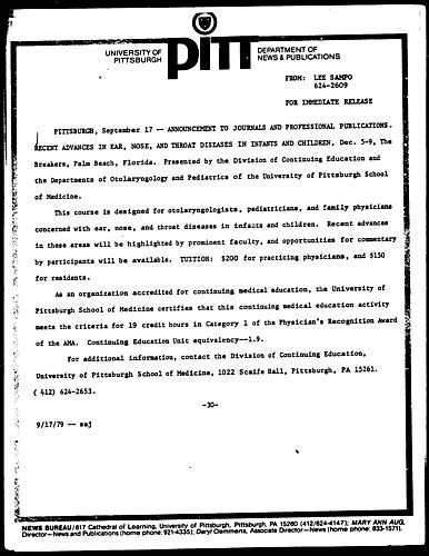 Recent Advances In Ear, Nose, And Throat Diseases In Infants And Children