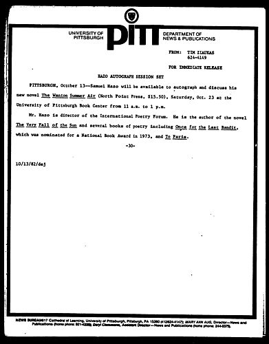 Hazo Autograph Session Set