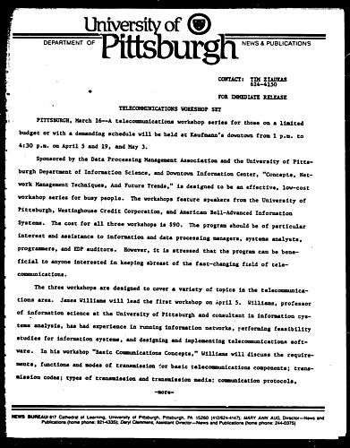 Telecommunications Workshop Set