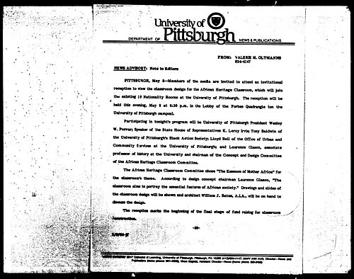 [Media Invited To Reception]