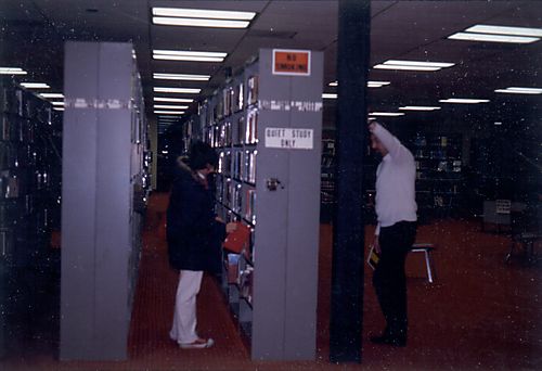 Library in Powers Hall